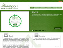 Tablet Screenshot of aircon.com.mk